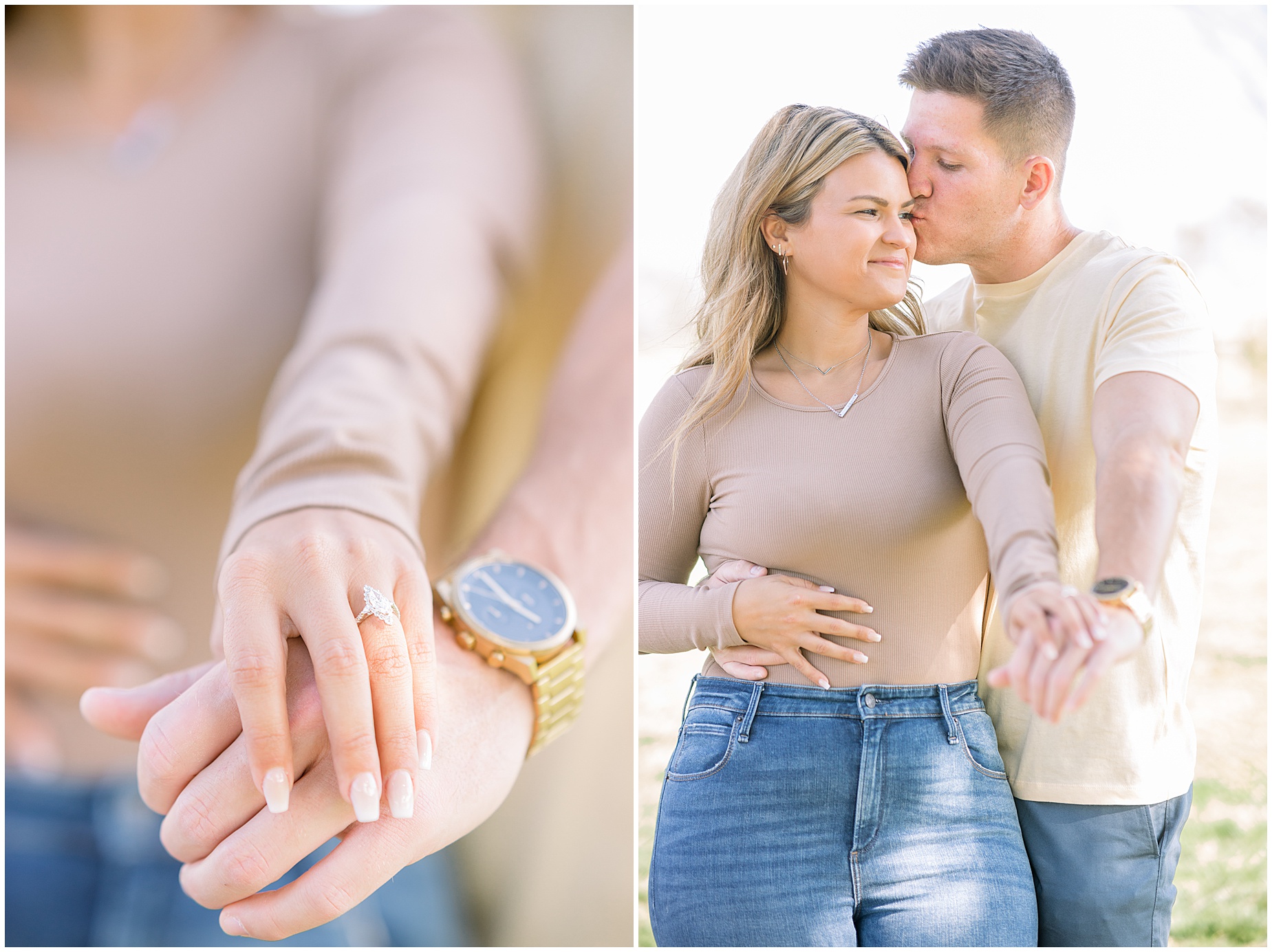 arrington vineyards proposal photographer nashville engagement cute couple