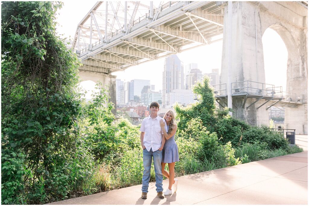 nashville proposal on pedestrian bridge
